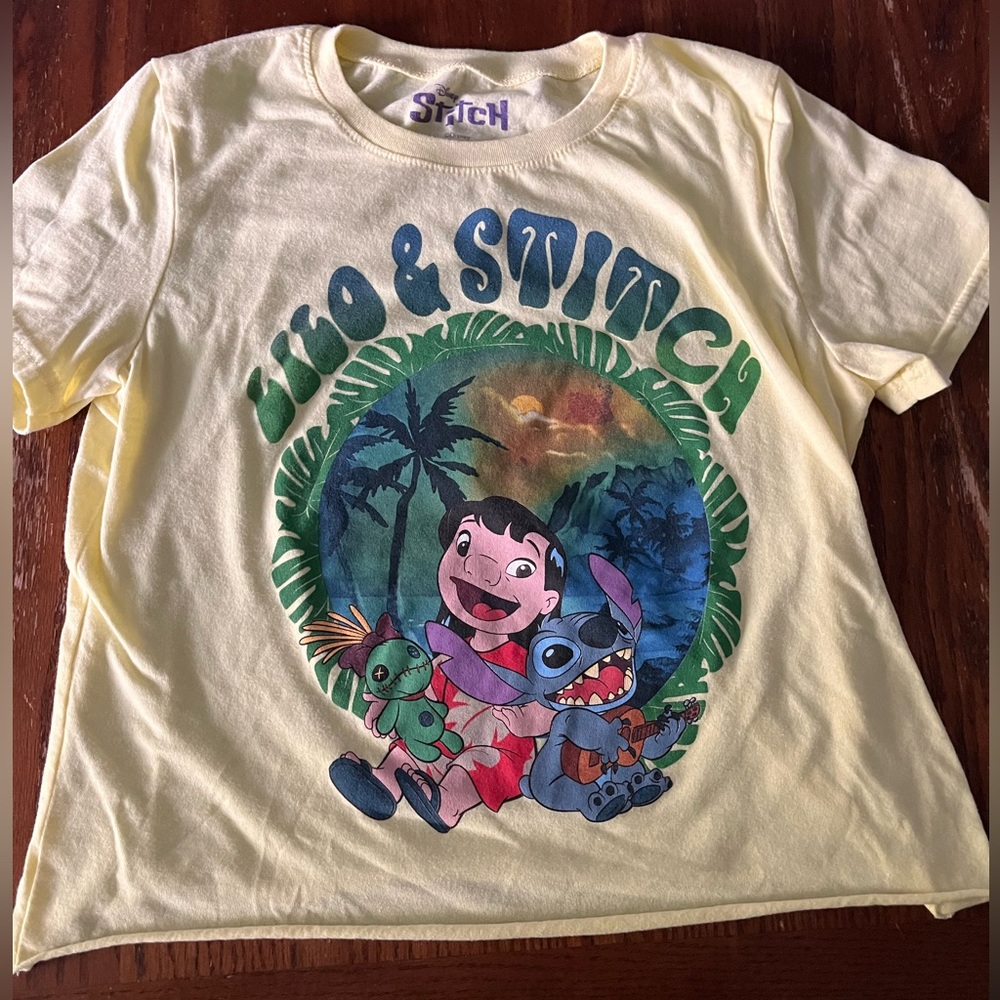 Lilo & Stitch Cropped Tee